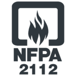 NFPA 2112 tejido protección