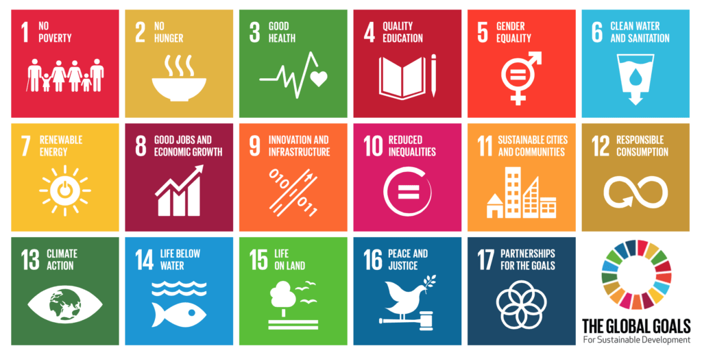 Iconos Objetivos de desarrollo sostenible