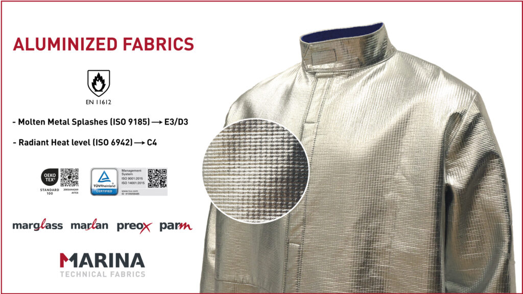 Aluminized fabrics